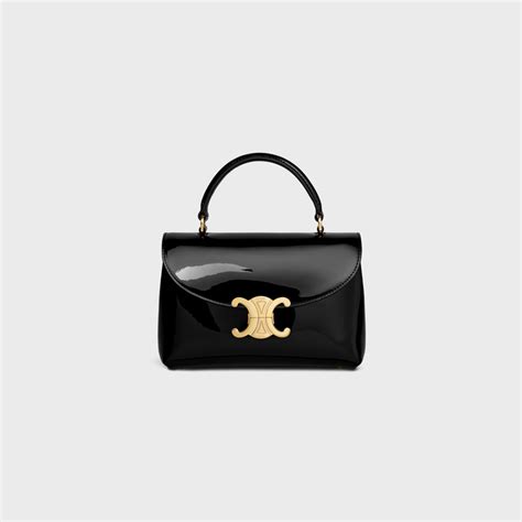 teen nino bag in patent calfskin